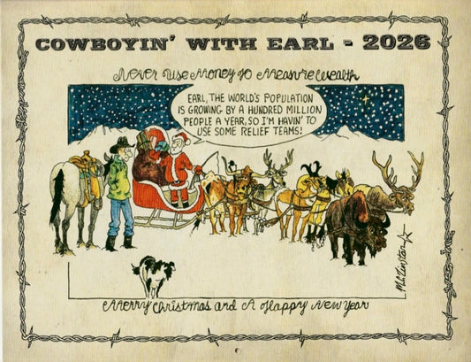2026 Cowboyin' With Earl Calendar
