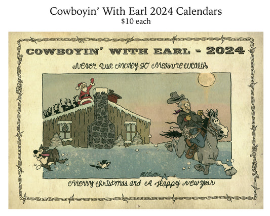 2024 Cowboyin' With Earl Calendar